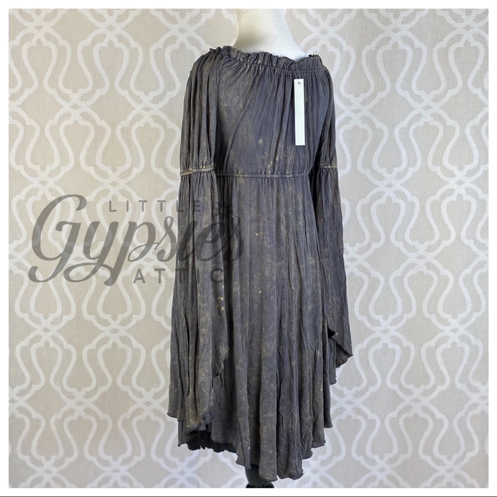 A'reve and' or Vogue Stone Washed Bleached Dress - Picture 6 of 13